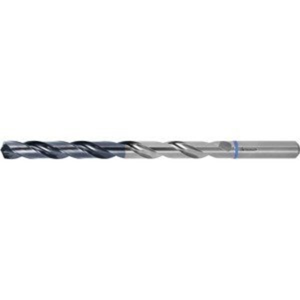 Garant Solid Carbide Drill, 9.5 mm Dia, 135 Deg Point Angle, TiAlN Coated, Plain Shank, Through-Coolant 123212 9,5